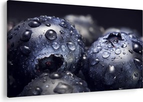 Tablou cu fructe cu picături de apă (90x60 cm)