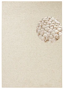 Covor crem 60x90 cm Wolly – BT Carpet