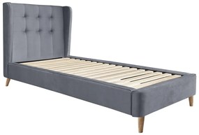 Pat Estella velvet gri 90x200 cm