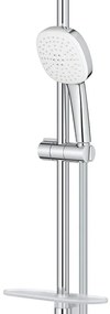 Grohe Tempesta Cube 110 Set dus cu bara 60 cm si savoniera 2 jeturi, crom