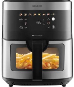 Friteuză cu aer cald Sencor 9 l 1700W/230V negru/crom mat