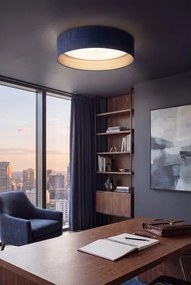 Brilagi-LED lampă dimabilă VELVET SM VARI, 36W/230V, 3000-6500K, diam. 55 cm, albastru/auriu +telecomandă