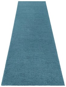 Covor Mint Rugs Supersoft, 80 x 250 cm, albastru închis