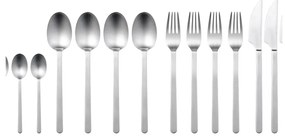 Tacâmuri argintii din oțel inoxidabil 16 buc. Norm – Gense