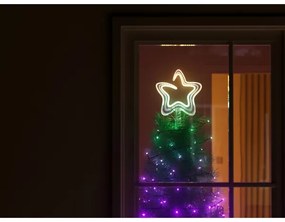 Stea LED RGB dimabilă de Crăciun Twinkly TWTT030SPP-GUSB 76xLED USB Wi-Fi