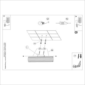 Brilagi - Aplica de perete CRESTO 2xGU10/10W/230V 30 cm roșie