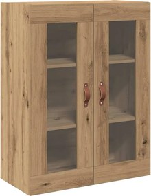vidaXL Dulap de perete Pe perete Stejar Artizanal 69,5 x 34 x 90 cm