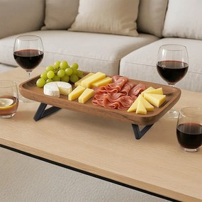 Tavă din lemn 16x46 cm Mango – Orion