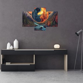 Tablou - Elementele (90x60 cm)