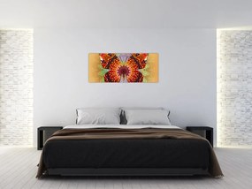 Tablou - Fluture etno (120x50 cm)