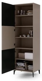 Dulap RONJA taupe/negru