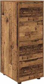 vidaXL Dulap de depozitare Lemn Vechi 40 x 48 x 105 cm Lemn compozit