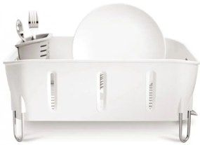 Simplehuman Scurgător de vase Compact, alb