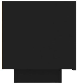 Noptiera, negru, 100x35x40 cm, PAL 1, Negru