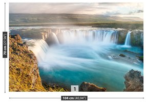 Fototapet Cascada Goðafoss