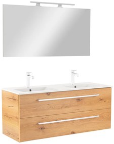 Mobilier complet de baie Vario Clam 120 stejar-stejar