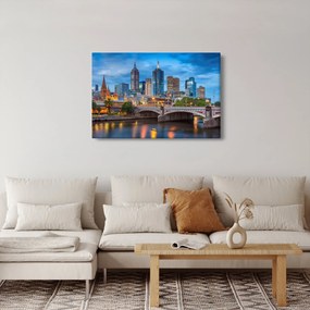 Tablou cu orașul Melbourne (90x60 cm)