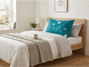 Fata de perna din policoton NIGHT SKY POLY 70x90 cm, turcoaz