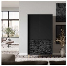 Dulap pentru haine Bullet, negru