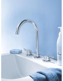 GROHE 20216001 - Baterie pentru lavoar CONCETTO DN 15, montaj în 3 găuri, mărime L, crom