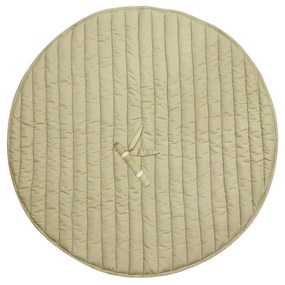 Saltea de joacă pentru copii verde/crem Bamboo Leaf – Lorena Canals