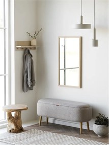 Măsuță auxiliară rotundă din lemn de tec ø 40 cm Palena – House Nordic