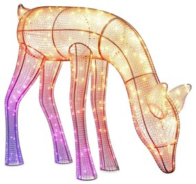 Ren LED RGBW dimabil de exterior Twinkly TW3RD140SPP-TEU 160xLED IP44 Wi-Fi