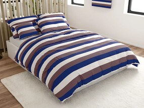 Lenjerie de pat bumbac Tridens alba