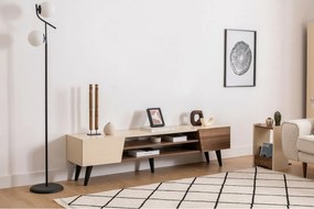 Măsuță TV Clark Walnut and Beige