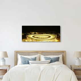 Tablou - stadion de fotbal (120x50 cm)