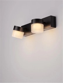 Aplica de perete baie cu 2 surse de lumina LED TEKO
