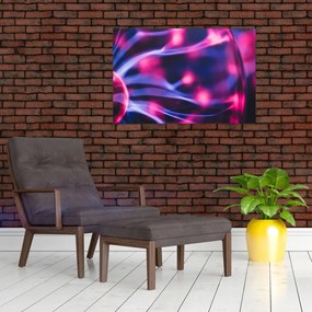 Tablou abstract mov (90x60 cm)