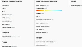 Aplica LED cu reader directionabil DANTE alba 3W 2700K