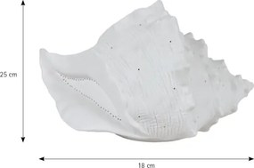 ONLI - Lampă de masă PORCELLANA 1xE14/6W/230V 29 cm scoică