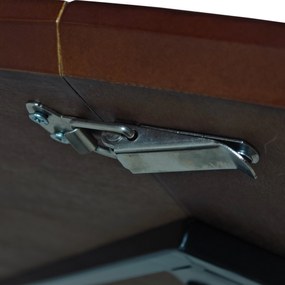 Masă de sufragerie rotundă modernă, Maro | Aosom Romania