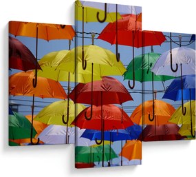 Tablou - Umbrele colorate (90x60 cm)