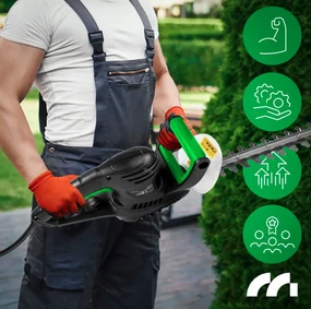 Mașini electrice de tuns gard viu MALTEC MASTERHEDGE-450W