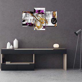 Tablou abstracției (90x60 cm)