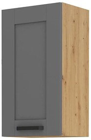 Dulap superior de bucătărie Lucid 40 G 72 1F (Stejar artisan + dustgrey). 1045594