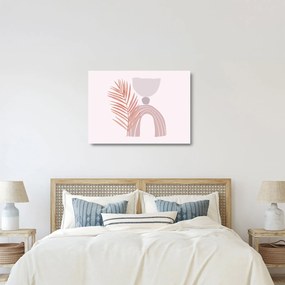 Tablou pe sticlă - Minimalism violet N⁰1 (70x50 cm)