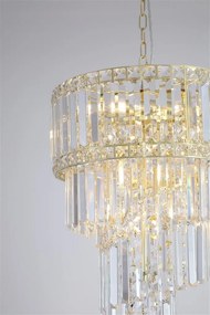 Candelabru cristal metal alama design elegant Lux, Belle 6L