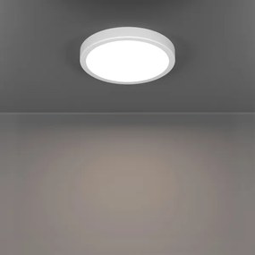 Eglo 901376 - Plafonieră LED RGBW FUEVA-Z dimabilă pentru baie, LED/11,2W/230V, 21,1 cm, IP44, alb