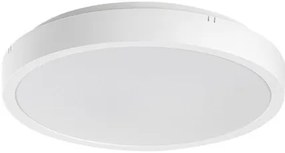 Plafoniera pentru baie, Protectie IP44 Alenzo D-30,5cm alba