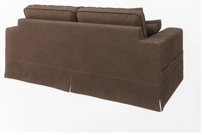 Canapea maro închis 196 cm Nora – Ropez