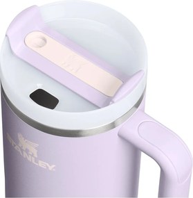 Termos mov lavandă cu pai din oțel inoxidabil 1,18 l Quencher H2.O FlowState™ Tumbler Purple Dust – Stanley