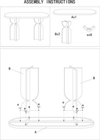 Mauro Ferretti Masuta Dune Cm Ø 45X56 | Aosom Romania