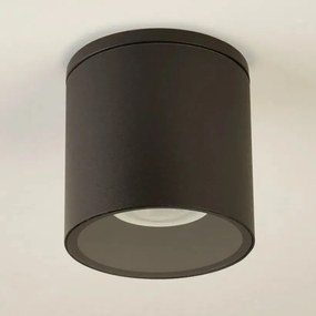 Spot aplicat iluminat exterior IP65 Trafalgar, negru