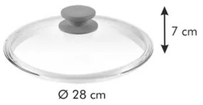 Capac de cuptor Tescoma UNICOVER diam. 28 cm