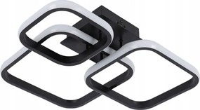 Plafonieră LED/38W/230V neagră