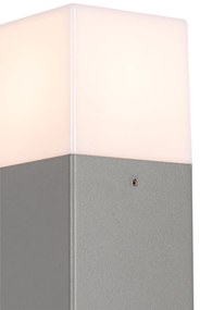 Lampă de exterior Danemarca P70 Gri cu țăruș de sol și mânecă de cablu